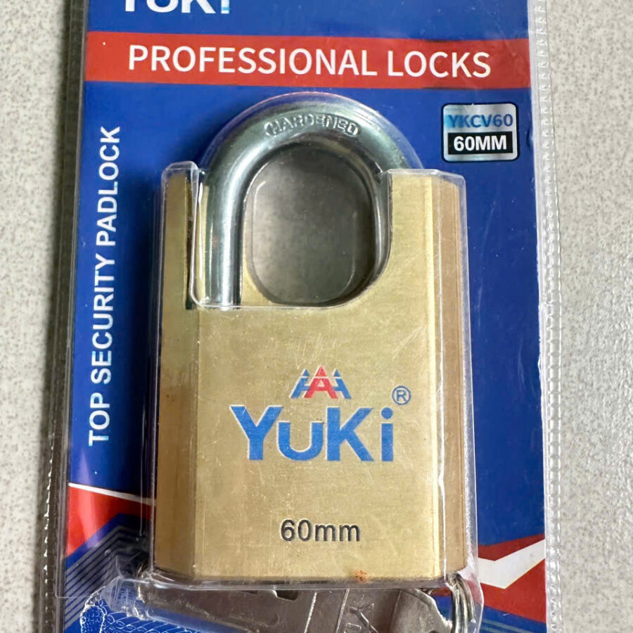 Khoá Yuki đồng xịn 6cm chống cắt